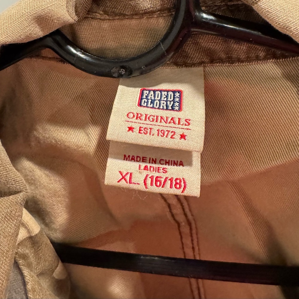 Vintage Faded Glory Camouflage Army Jacket! NWOT! - Picture 3 of 4